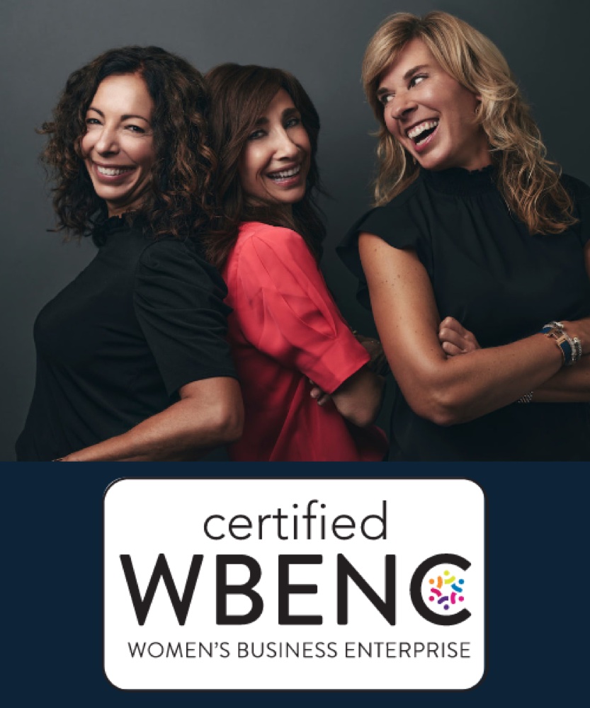 The Diray owners with the WBENC certification mark